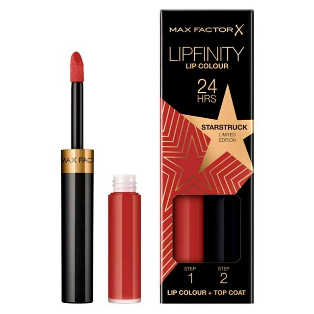 Max Factor Lipfinity 2-Step Long-Lasting Lipstick Rising Stars Collection 90 Starstruck 5g