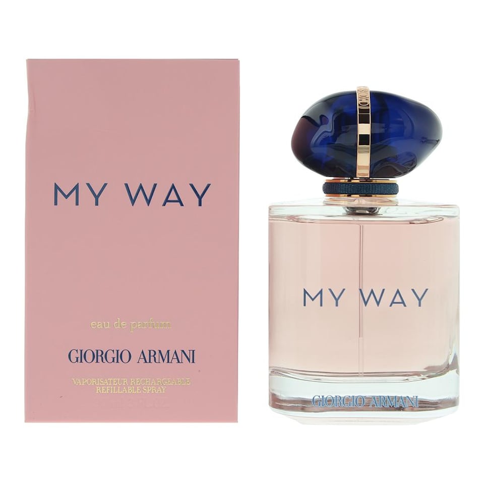 Giorgio Armani My Way Womens EDP 90ml Fragrance | Clear | Multi | 3 oz
