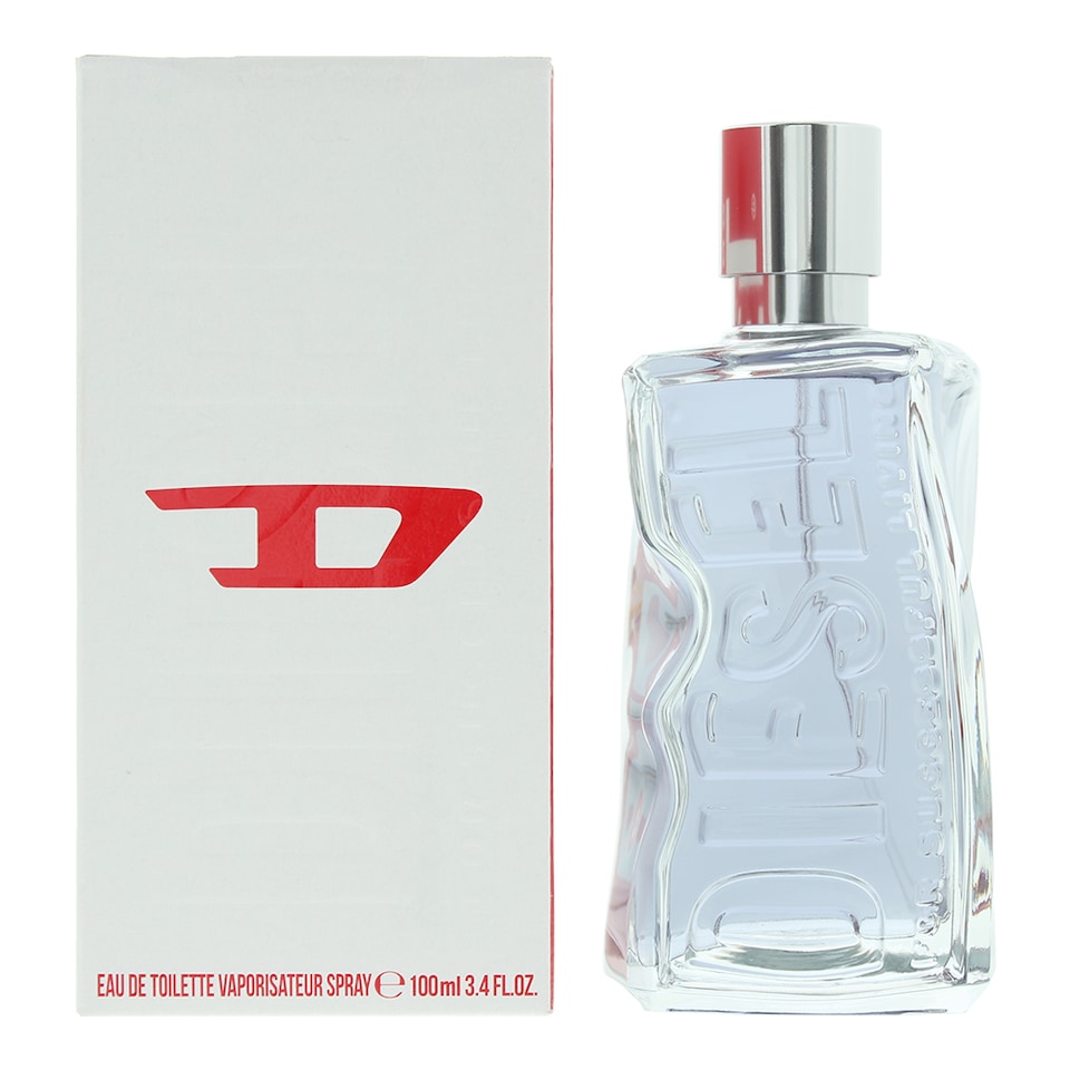 Diesel D Eau De Toilette 100ml Spray Unisex | Silver | Multi | 100ml