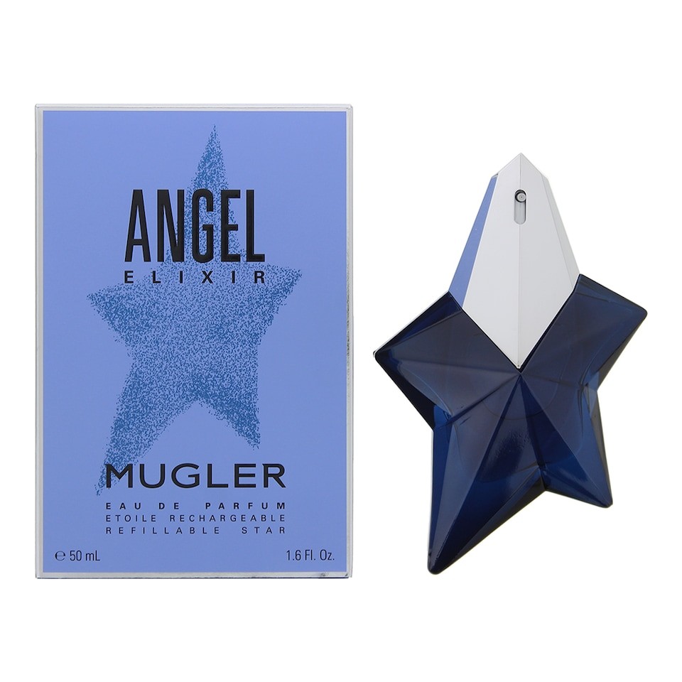 Mugler Angel Elixir Eau de Parfum 50ml Spray for Her | Blue | Multi | 50 ml