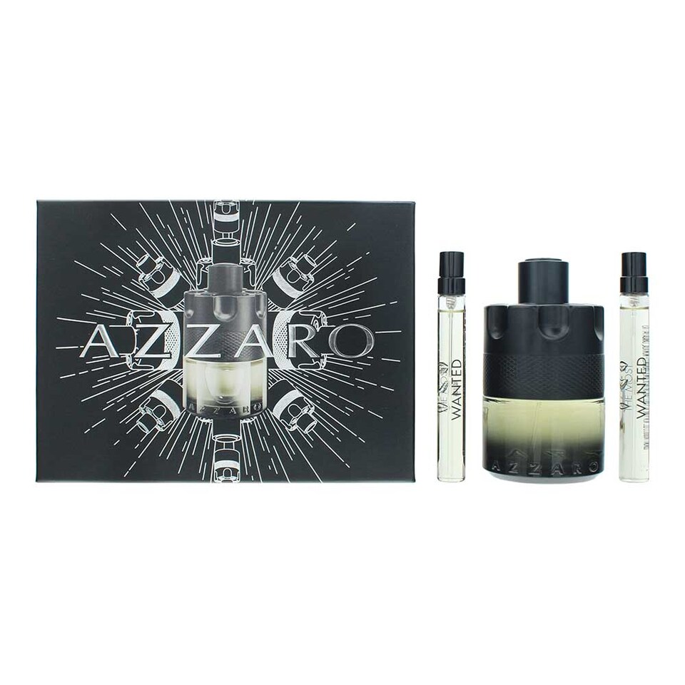 Azzaro The Most Wanted Intense Eau de Toilette 100ml + 2 x EDT 10ml Gift Set