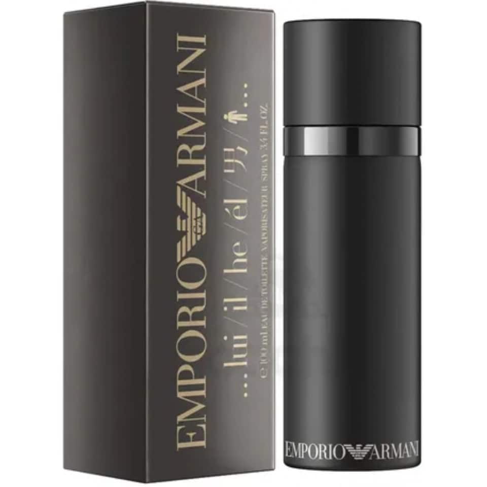 Armani Emporio HE 100ml (NEW Packaging) EDT Spray | Black | black | 100ml