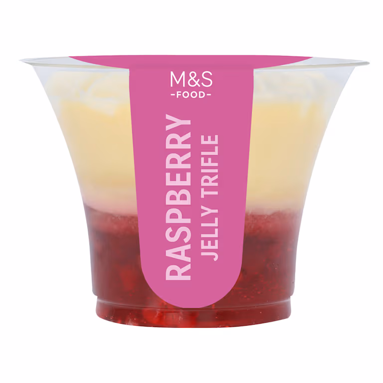 M&S Raspberry Jelly Trifle