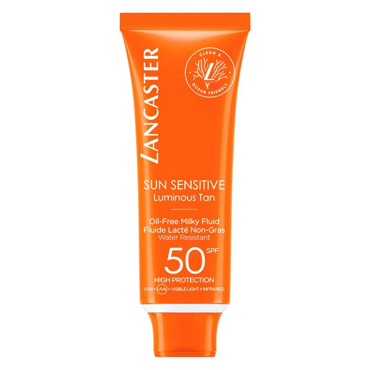 Lancaster Sun Sensitive Luminous Tan Oil-Free Milky Fluid SPF50 50ml