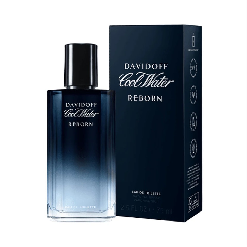 Davidoff Cool Water Reborn Mens EDT 75ml Fragrance | Multi | 75 ml