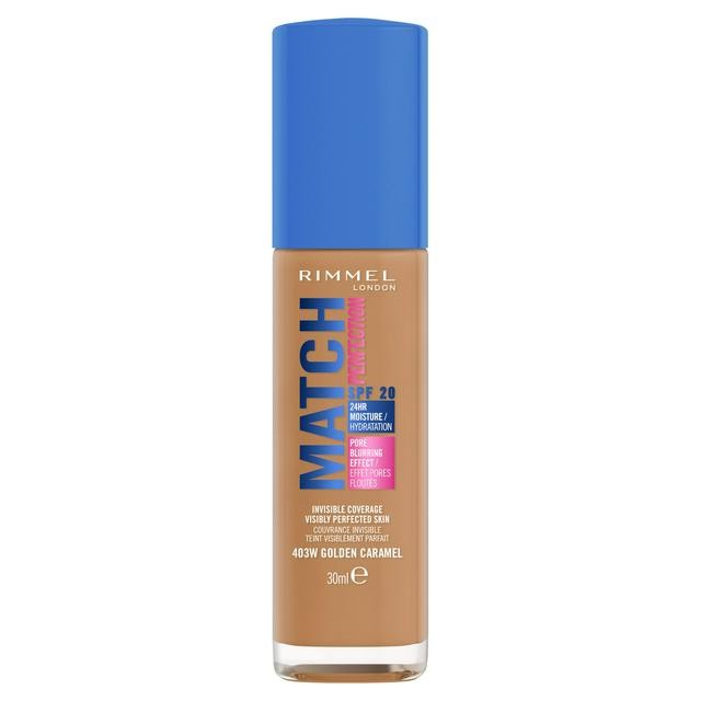 Rimmel London Match Perfection Foundation 403W Golden Caramel SPF20 30ml