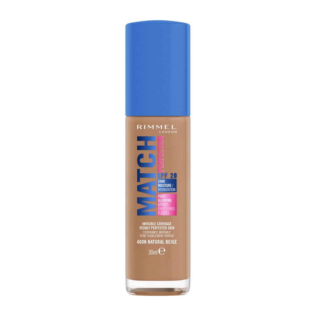 Rimmel Match Perfection Liquid Foundation 400 Natural Beige