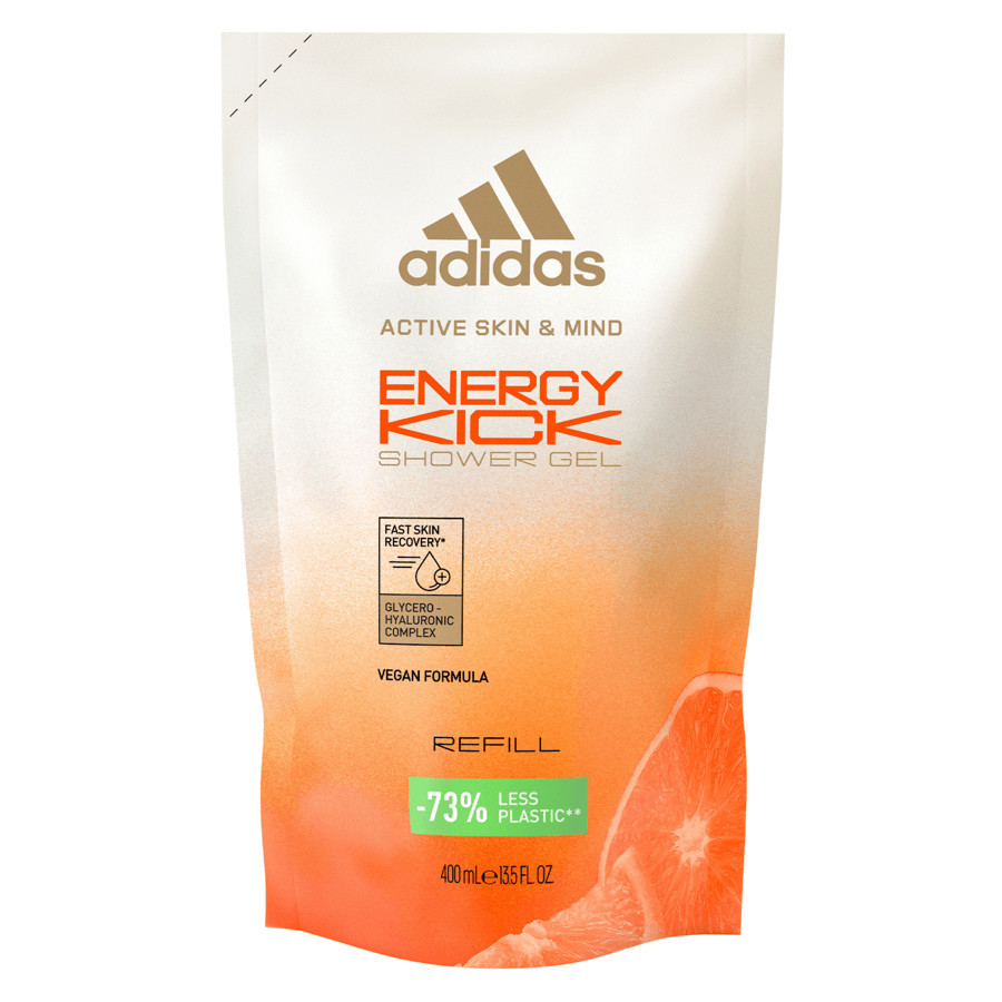 Adidas Active Skin & Mind Energy Kick Shower Gel Refill For Women & For Men 400ml