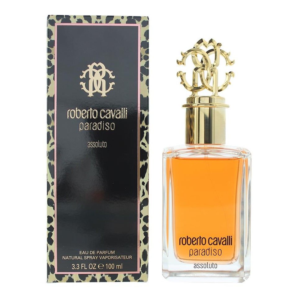 Roberto Cavalli Paradiso Assoluto Womens EDP 100ml Fragrance