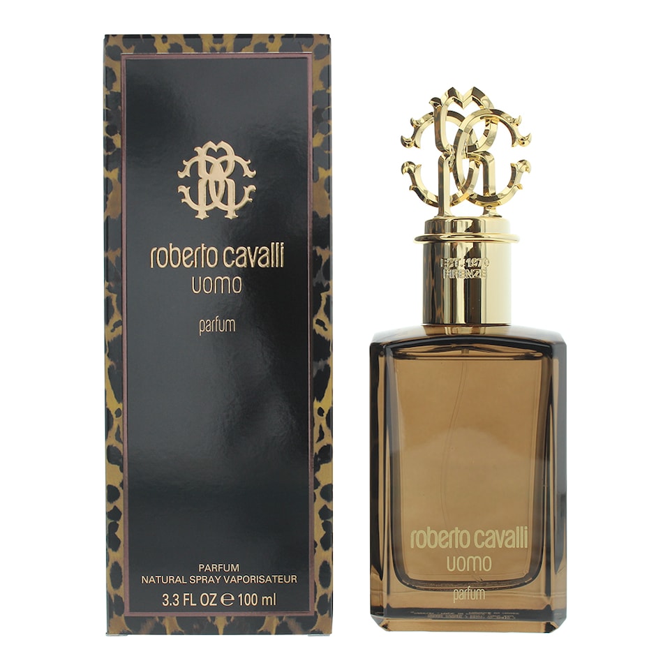Roberto Cavalli Uomo Eau de Toilette 100ml Spray for Him