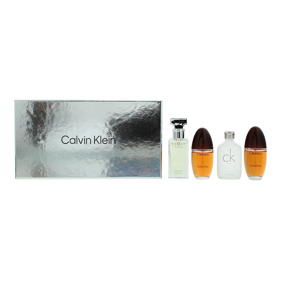 Calvin Klein Women 4 x 15ml Mini Gift Set For Her