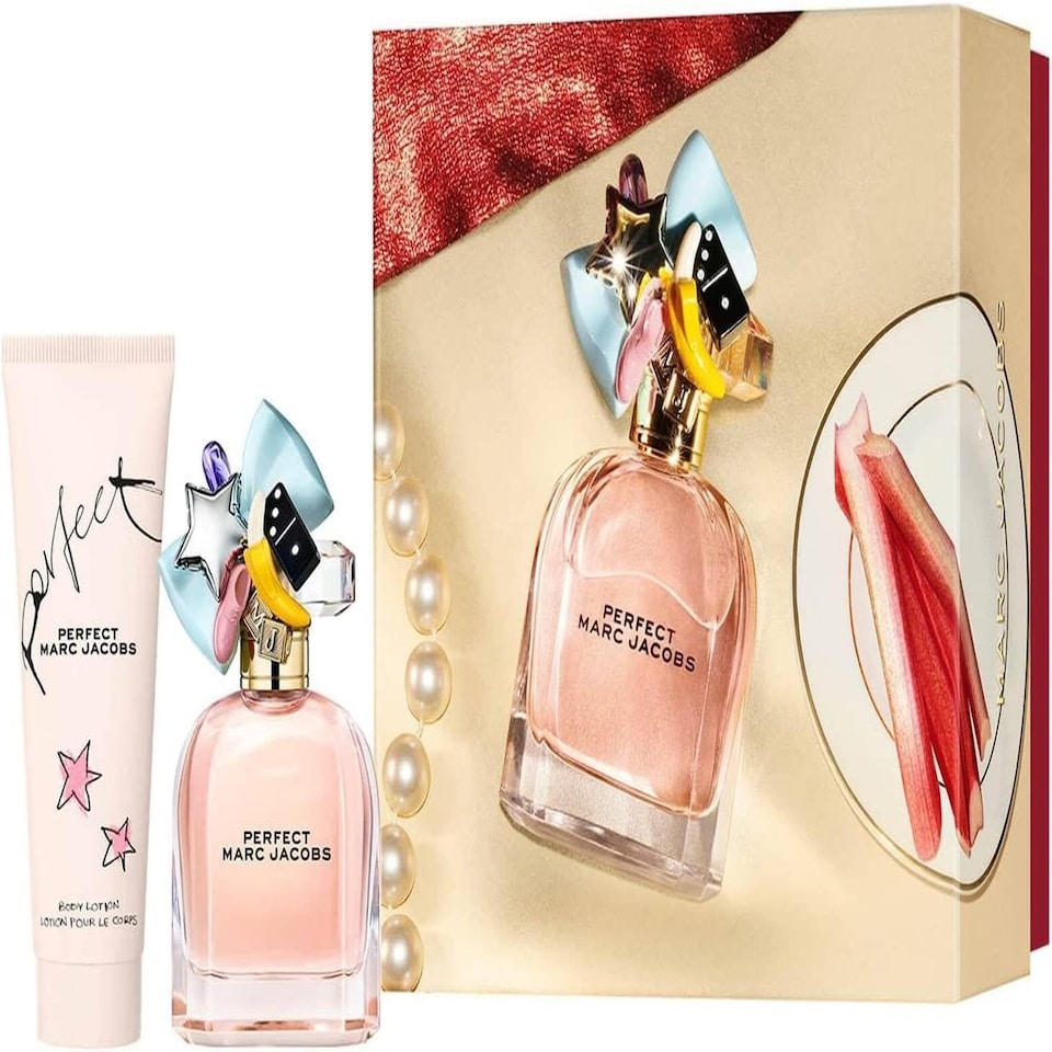 Marc Jacobs Perfect Gift Set with Eau De Parfum 50ml & Body Lotion 75ml
