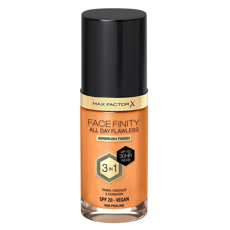 Max Factor Facefinity All Day Flawless 3-In-1 Foundation #N88 Praline 30ml