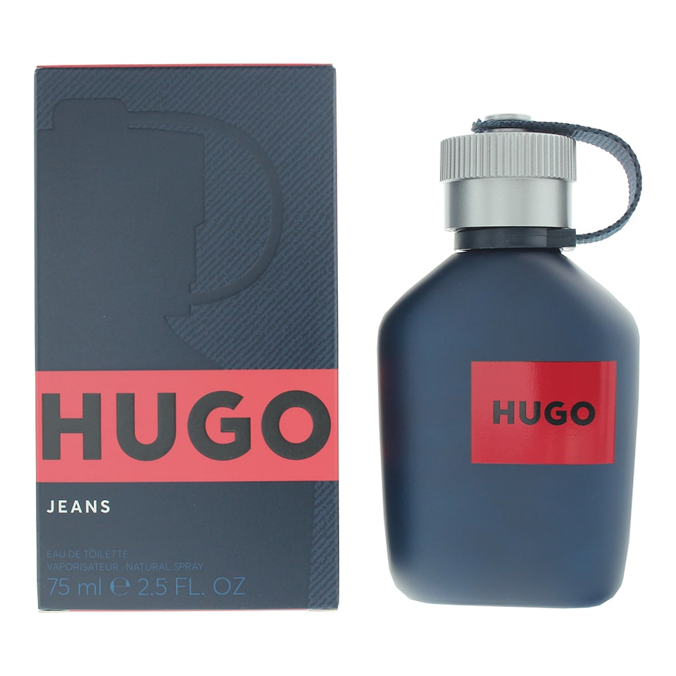 Hugo Boss Jeans Eau de Toilette 75ml Spray for Him | Blue | Multi | 75ml