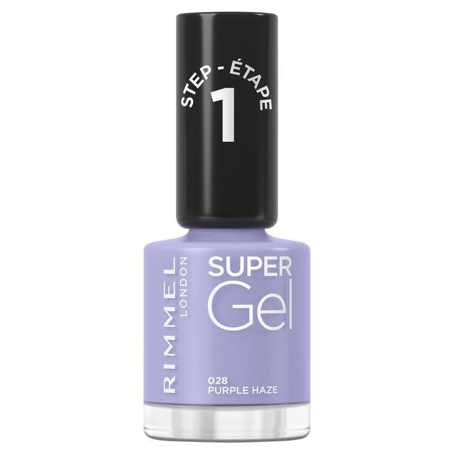 Rimmel London Super Gel Nail Polish Lacquer Purple Haze 028 12ml