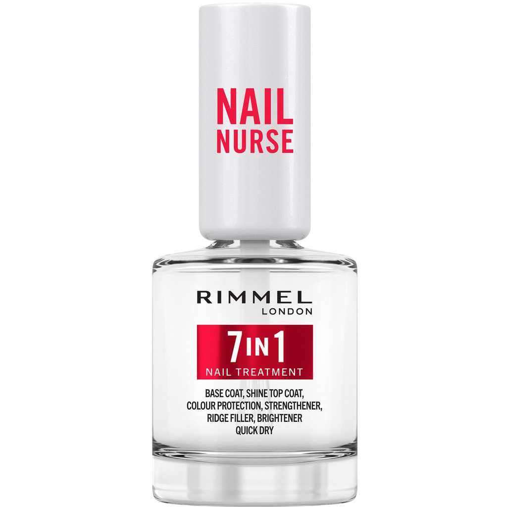 Rimmel Nail Nurse 7-in-1 Base and Shine Top Coat Nail Polish 12