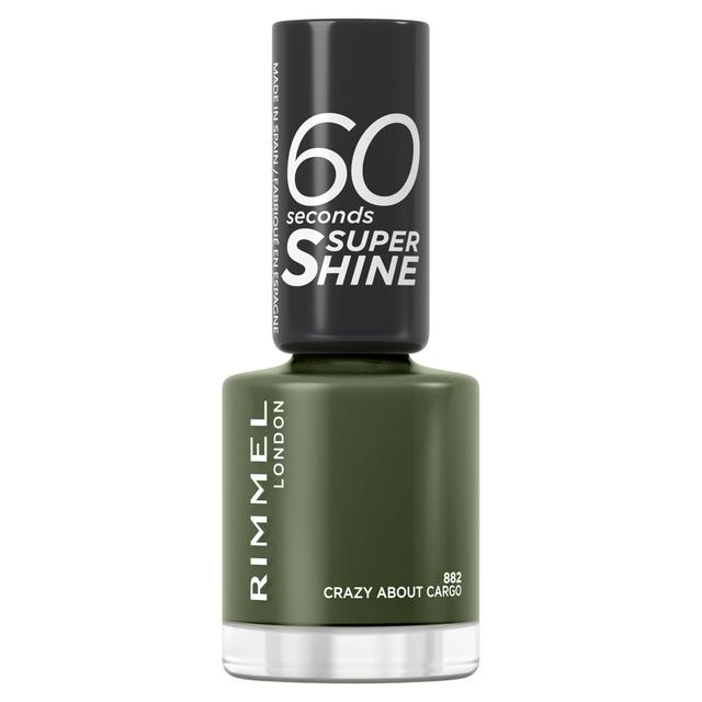 Rimmel London 60 Seconds Super Shine Nail Polish 882 Crazy about Cargo 8ml