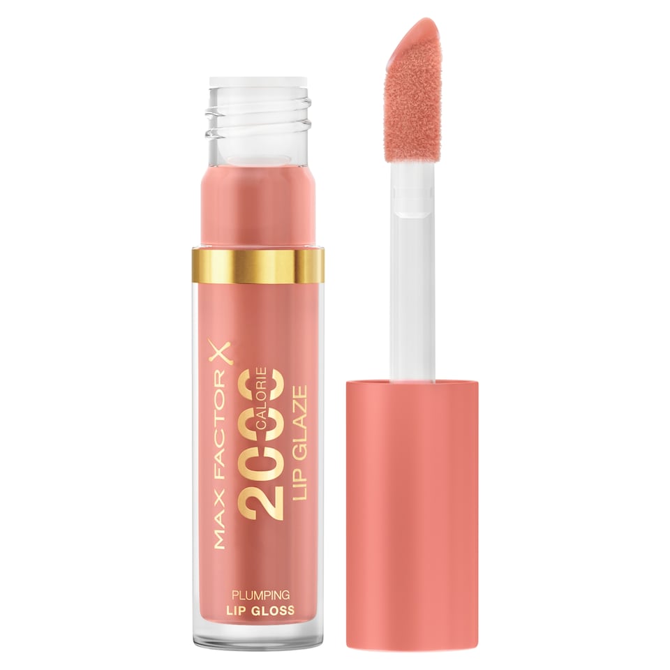 Max Factor 2000 Calorie Lip Glaze Plumping Lip Gloss 050 Guava Flair 4.4ml