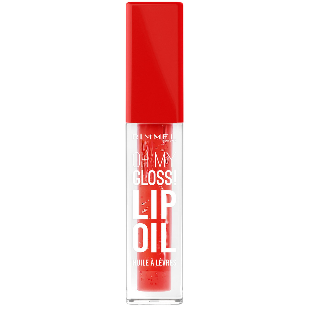 Rimmel Oh My Gloss! Lip Oil Vivid Red