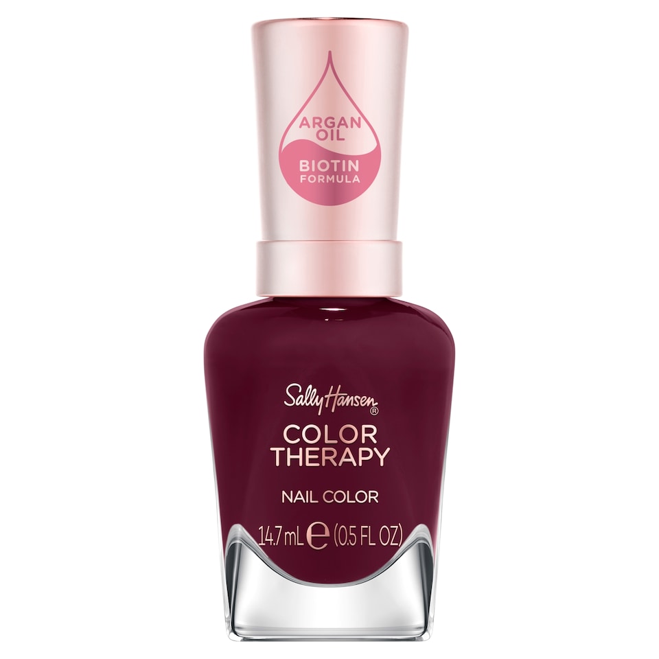 Sally Hansen Colour Therapy Nail Polish - 372 Rise and Wine 14.7ml