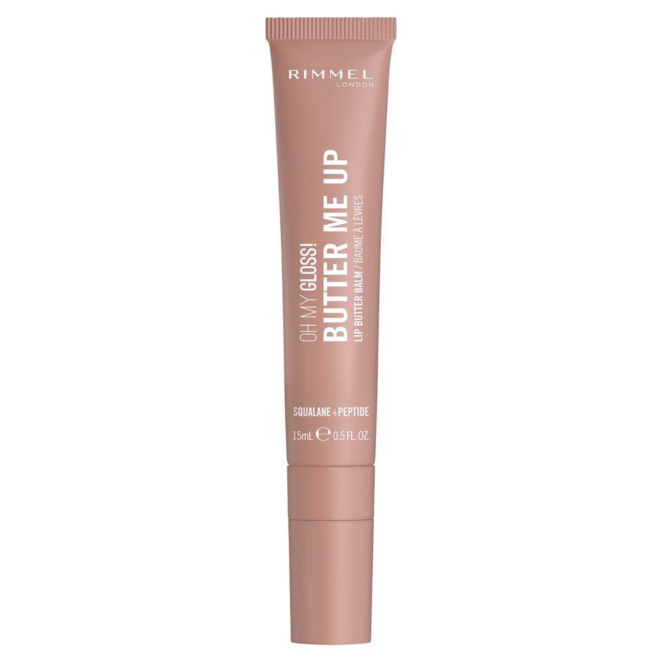 Rimmel Oh My Gloss! Butter Me Up Lip Butter Balm 001 Latte Delight 15ml