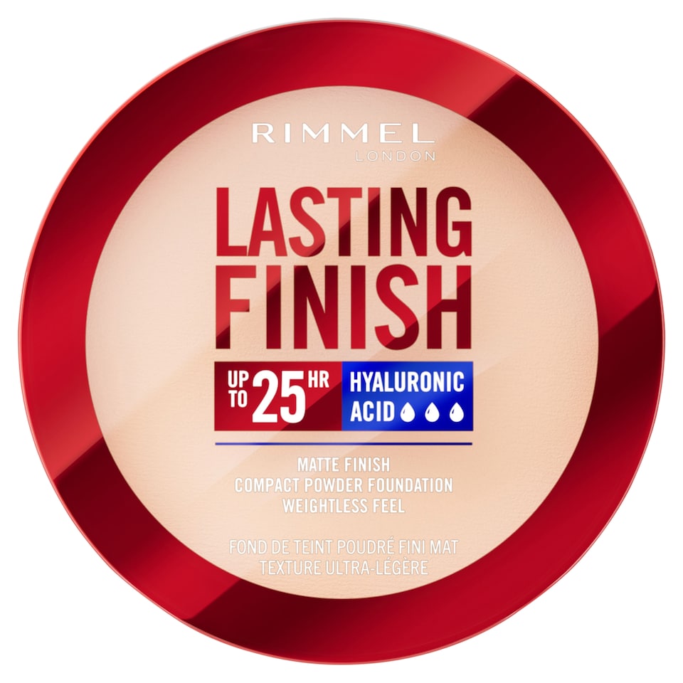 Rimmel Lasting Finish Compact Foundation 001 Fair Porcelain 7g