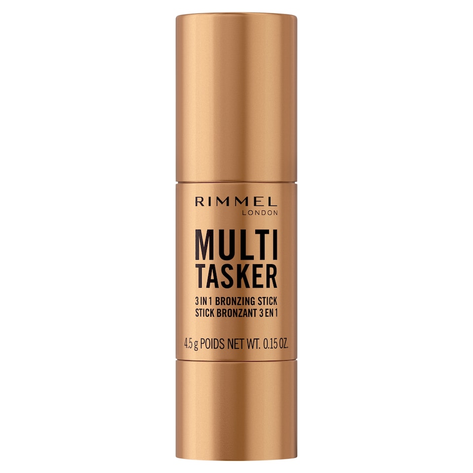 Rimmel Multi Tasker 3 in 1 Bronzing Stick 002 Medium 4.5g