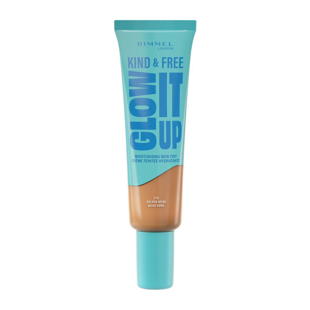 Rimmel Kind & Free Glow It Up Moisturising Skin Tint Golden Beige