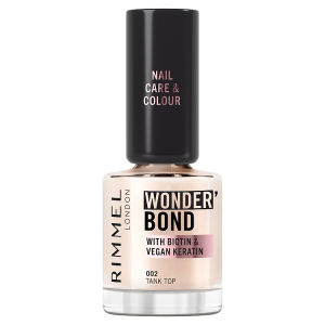 Rimmel Wonder'Bond Care+Color Nail Polish 002 Tank Top 12ml