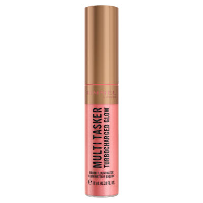 Rimmel Multi Tasker Turbocharged Glow Liquid Illuminator 002 Rosy Rebel 10ml