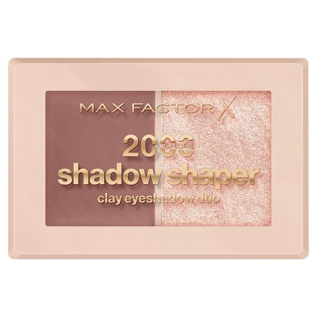 Max Factor 2000 Calorie Shadow Shaper Duo Eyeshadow Palette 010 Clay Gleam