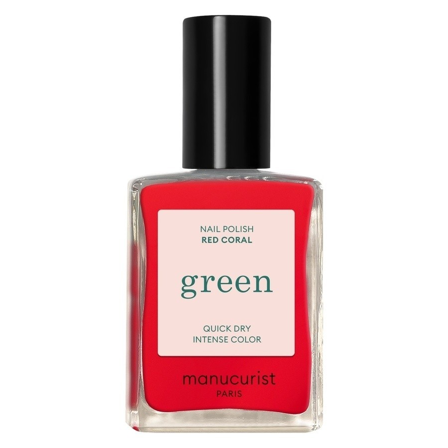 Manucurist Green Nail Polish Red Coral 15ml
