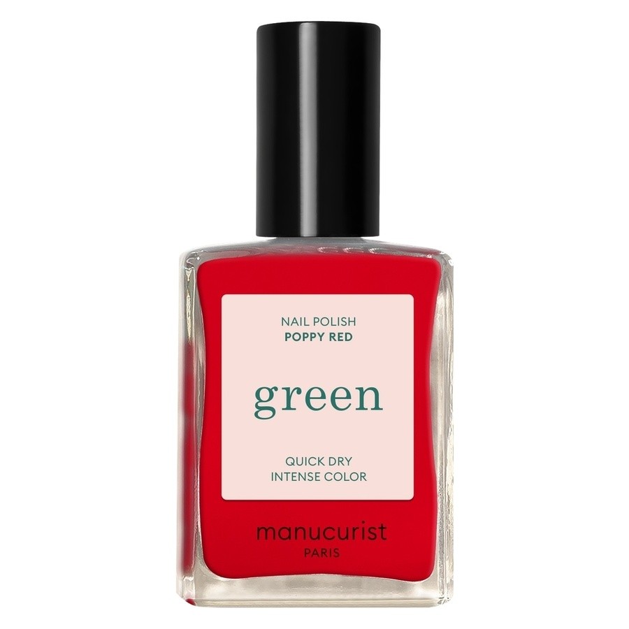 Manucurist Green Nail Polish Poppy Red 15ml