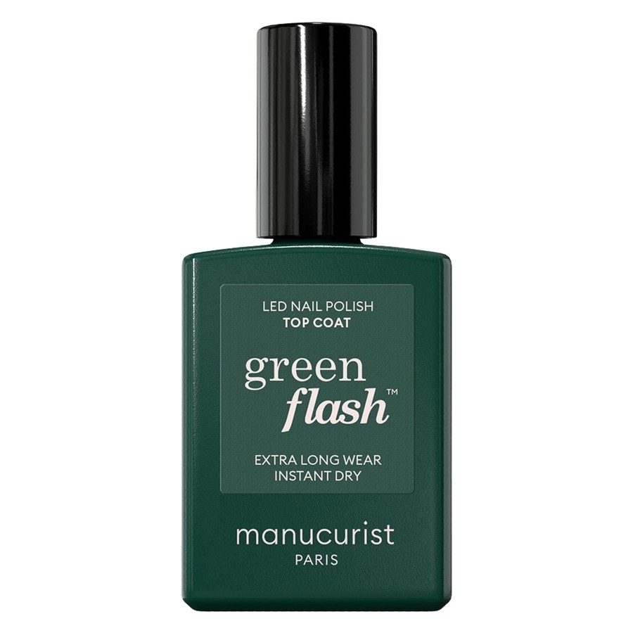 Manucurist Green Flash Led Nail Polish Top Coat 15ml
