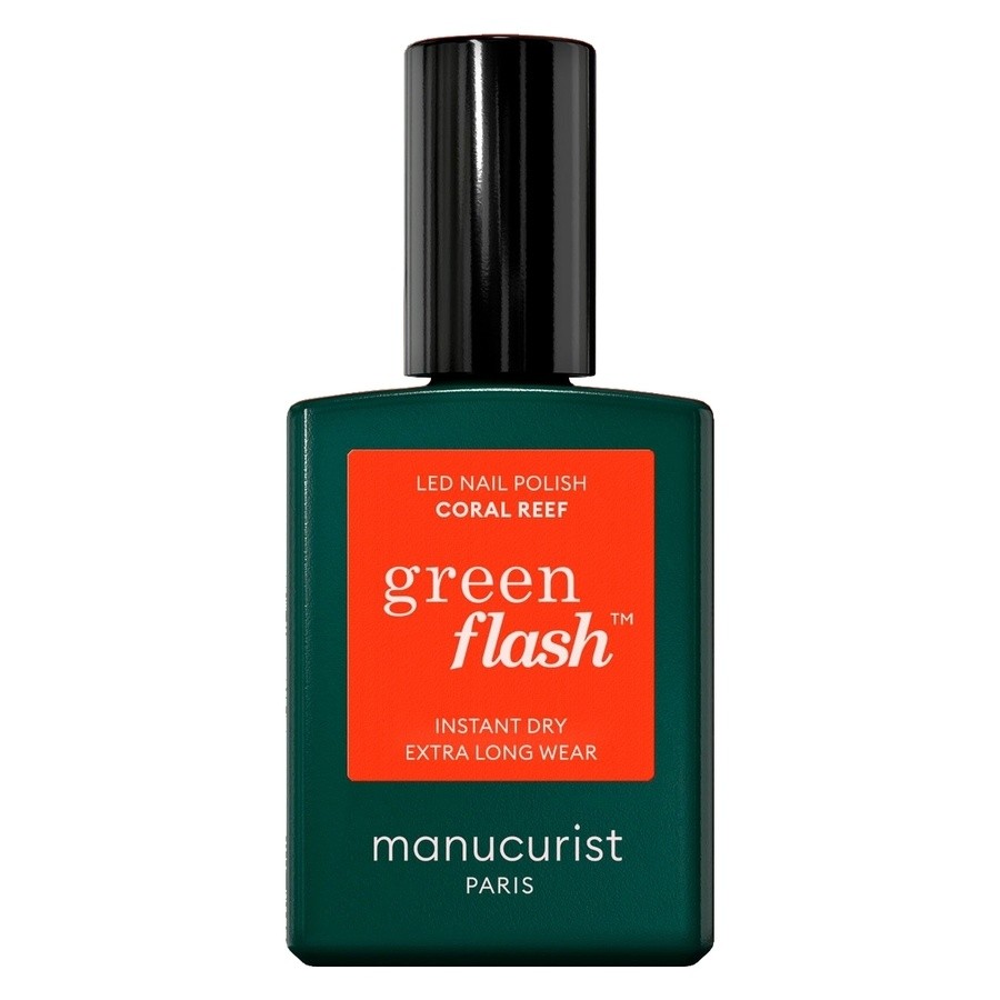 Manucurist Green Flash Led Nail Polish Coral Reef 15ml