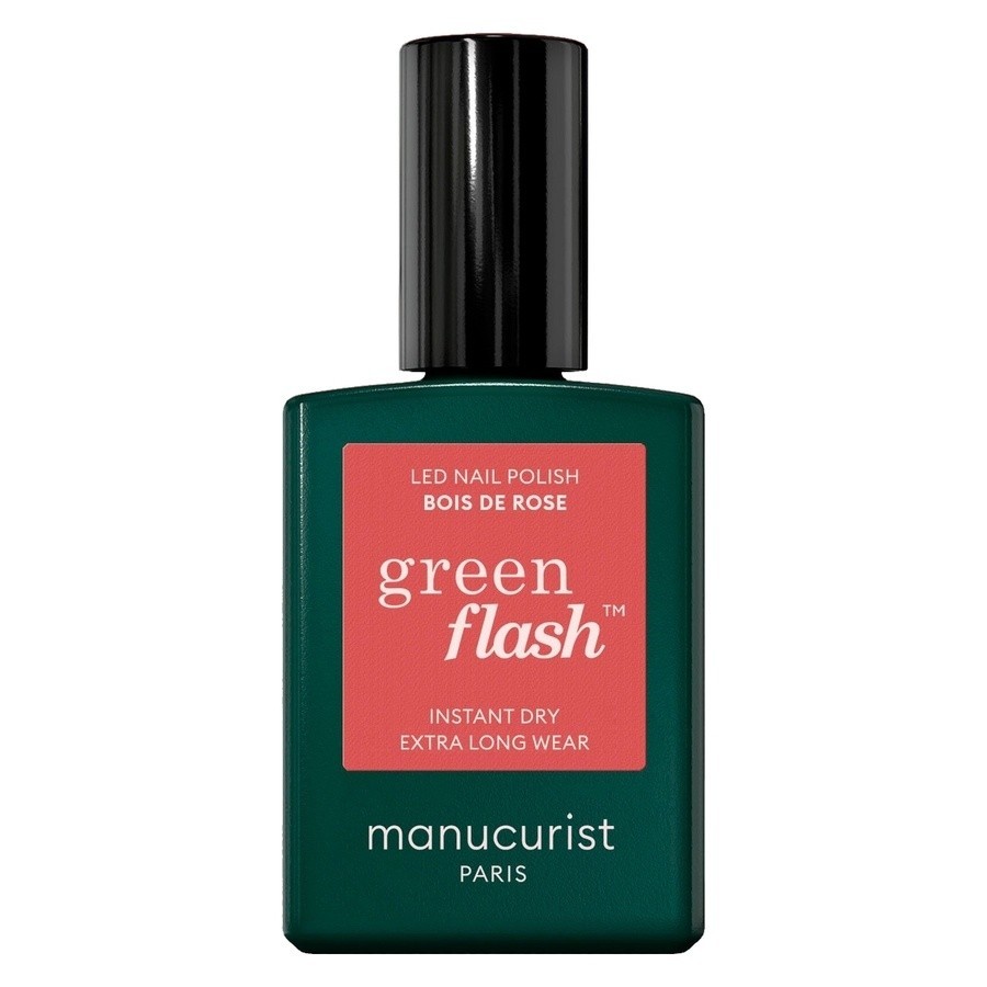Manucurist Green Flash Led Nail Polish Bois de Rose 15ml