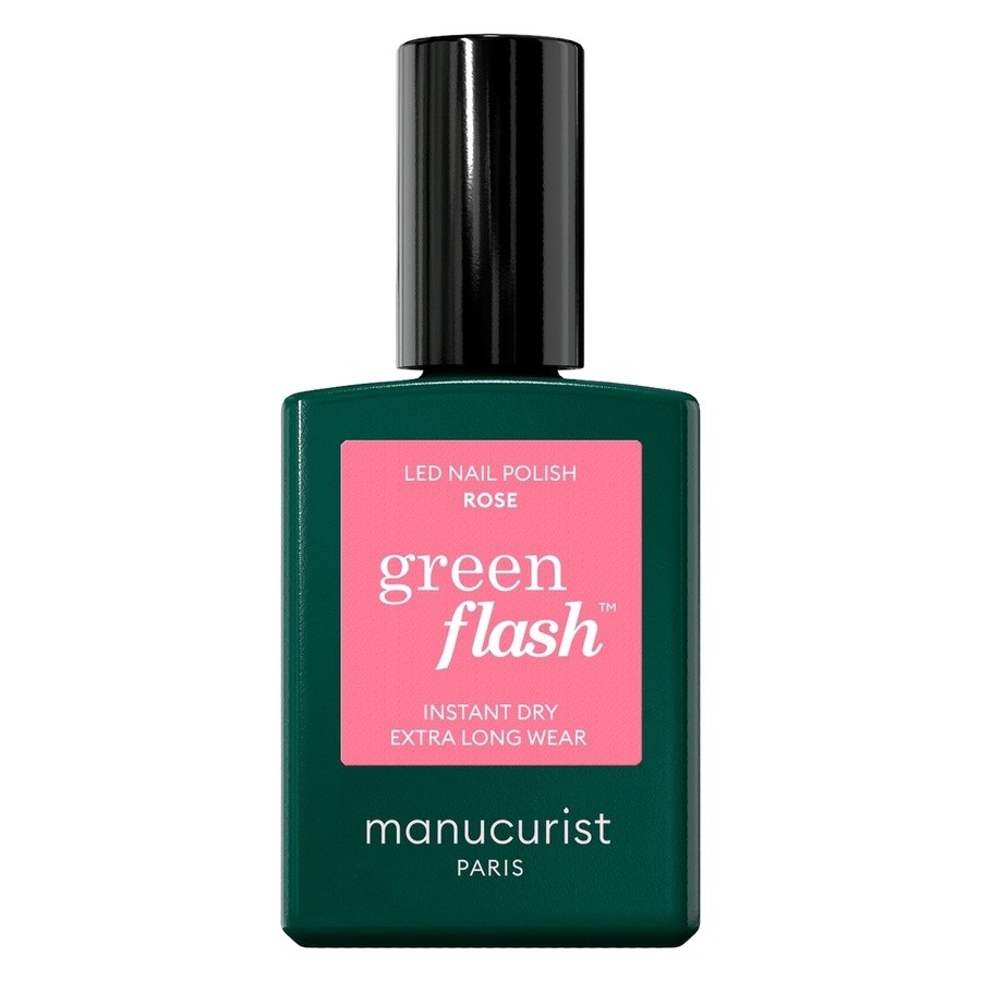 Manucurist Green Flash Led Nail Polish Rose 15ml