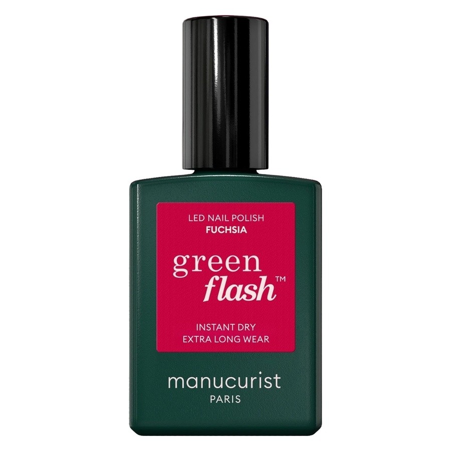 Manucurist Green Flash Led Nail Polish Fuchsia 15ml