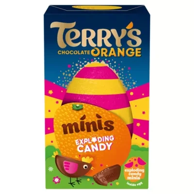 Terry's Chocolate Orange Exploding Candy Minis Easter Egg 91g