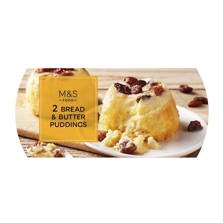 M&S Bread and Butter Puddings