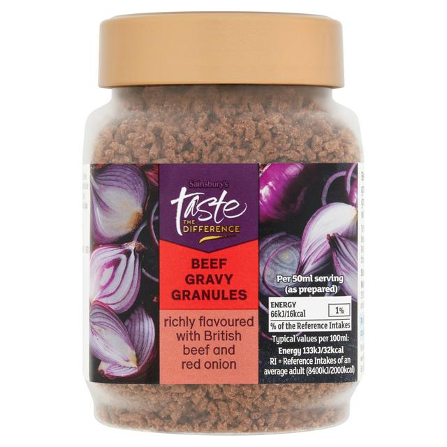 Sainsbury's Beef Gravy Granules, Taste the Difference 200g