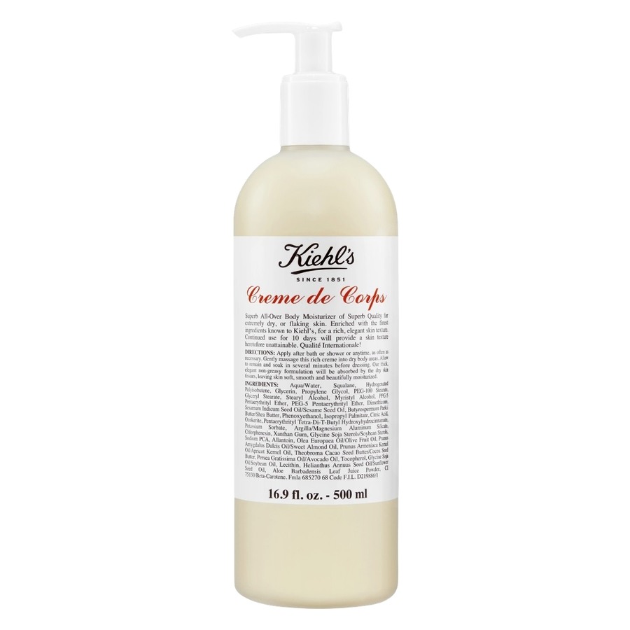 Kiehl's Creme De Corps Hydrating Body Moisturizer 500ml