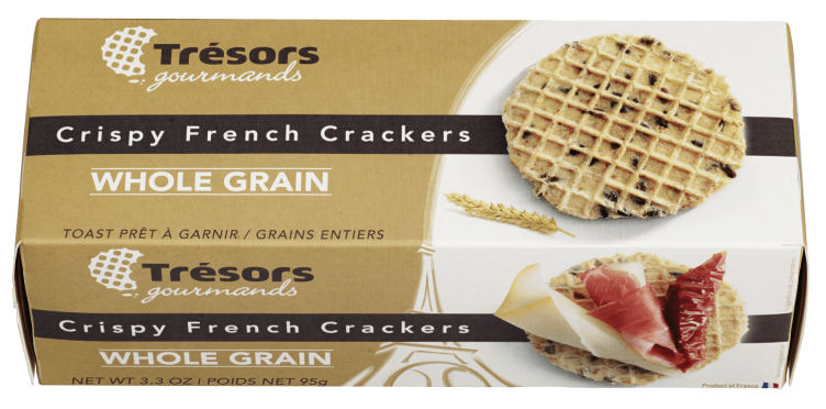 Crispy Crackers Fullkorn 95g Tresors Gourmands