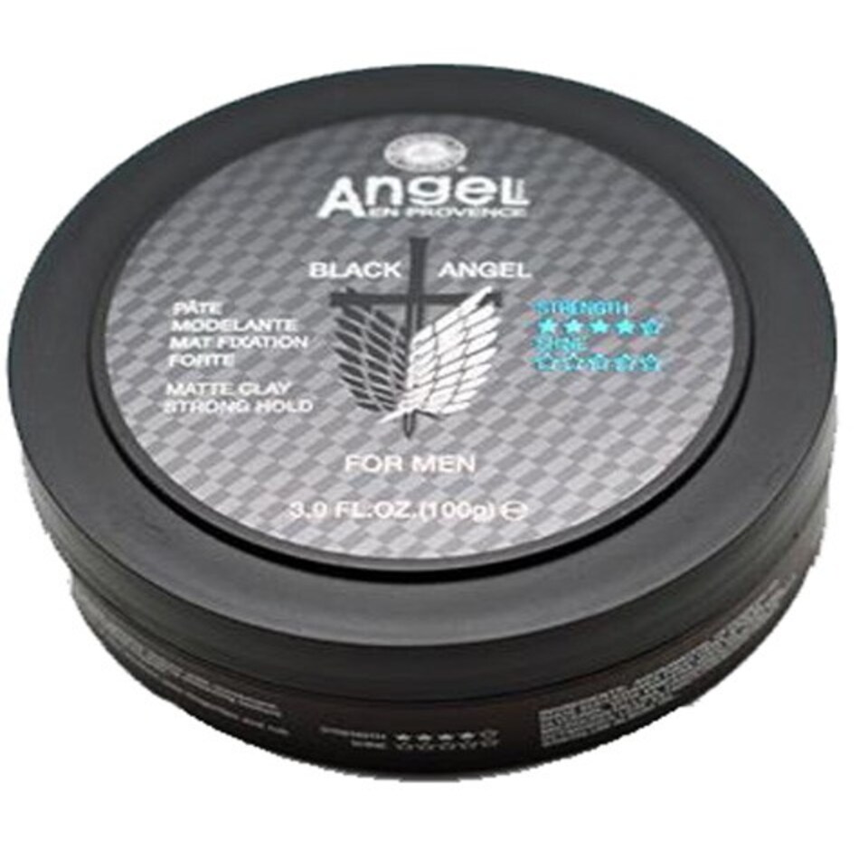 Angel En Provence Black Angel For Men Strong Hold Matte Clay | Cream