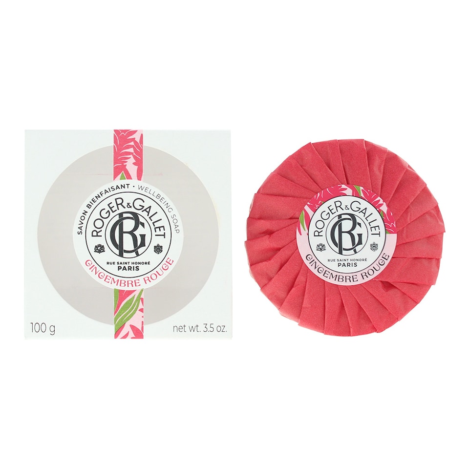 Roger & Gallet Gingembre Rouge Wellbeing Soap 100g