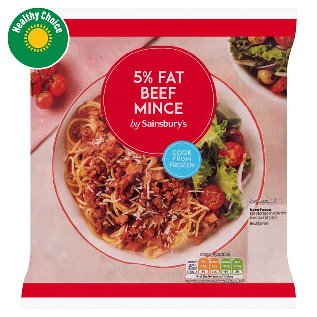 Sainsbury's 5% Fat Beef Mince 500g