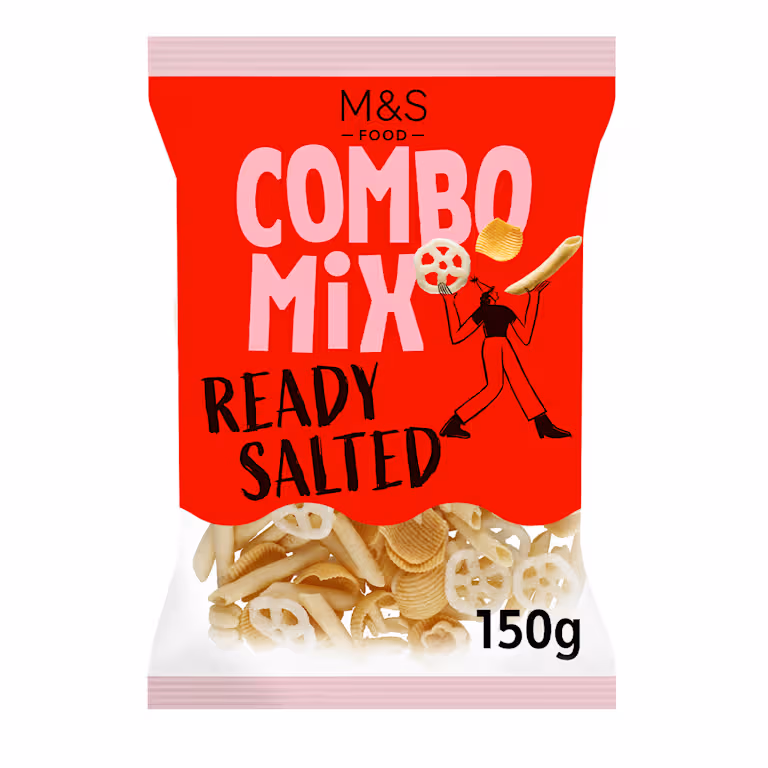 M&S Ready Salted Combo Mix