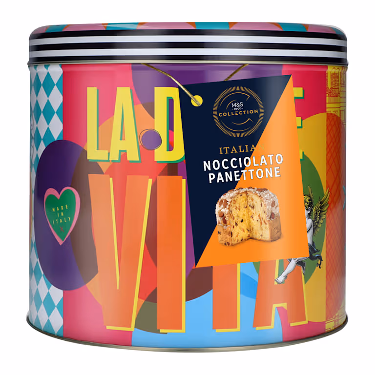 M&S Italian Nocciolato Panettone