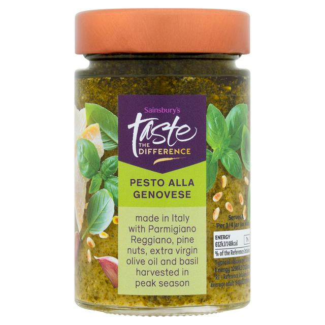 Sainsbury's Taste the Difference Alla Genovese Pesto 190g
