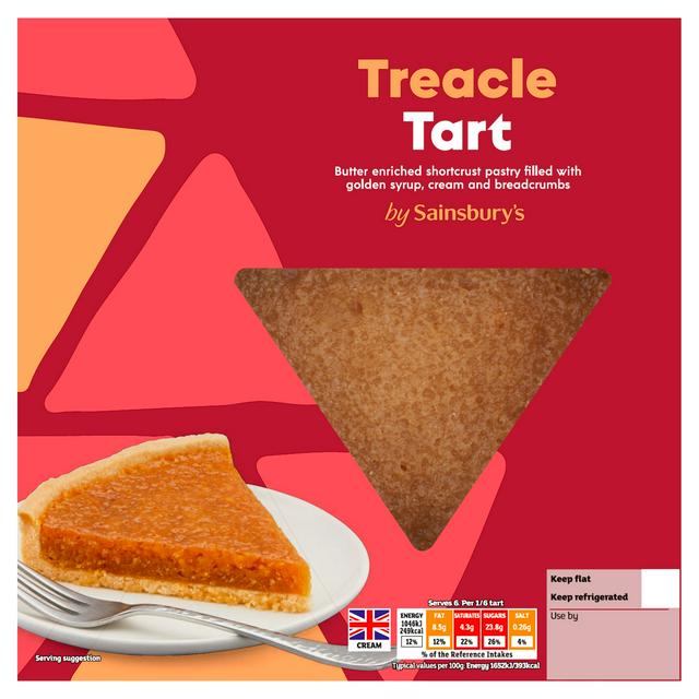 Sainsbury's Treacle Tart 380g